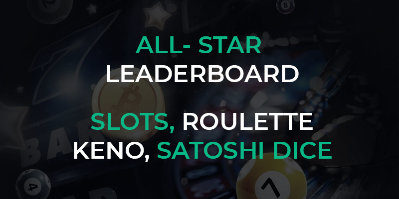 Bitcoin.com Launches Games Stars Leaderboard – Win BTC Every Week